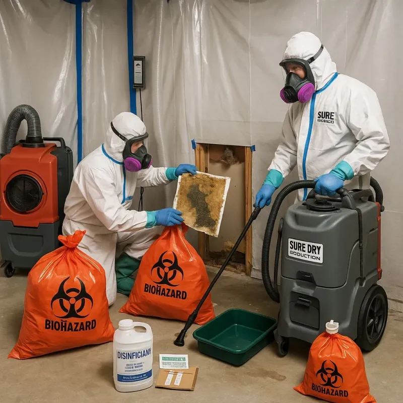 Contaminated Water Handling Protocols process in Dickenson County, VA
