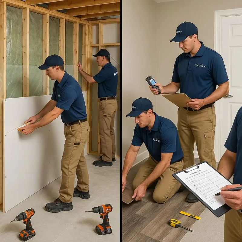 Repairs and Reconstruction process in Dickenson County, VA